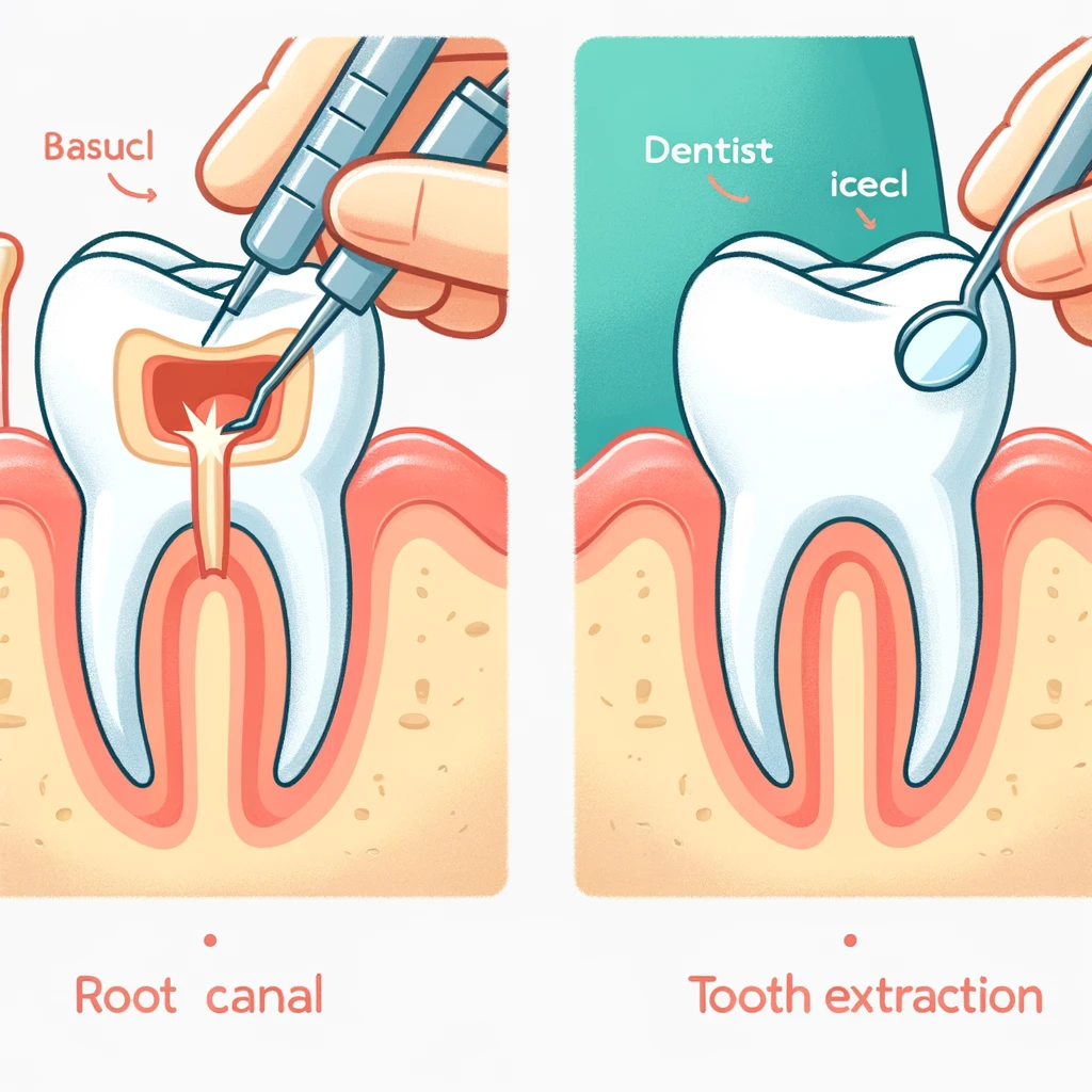 root canal vs tooth extraction